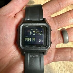 Nixon Black Digital Wearable
